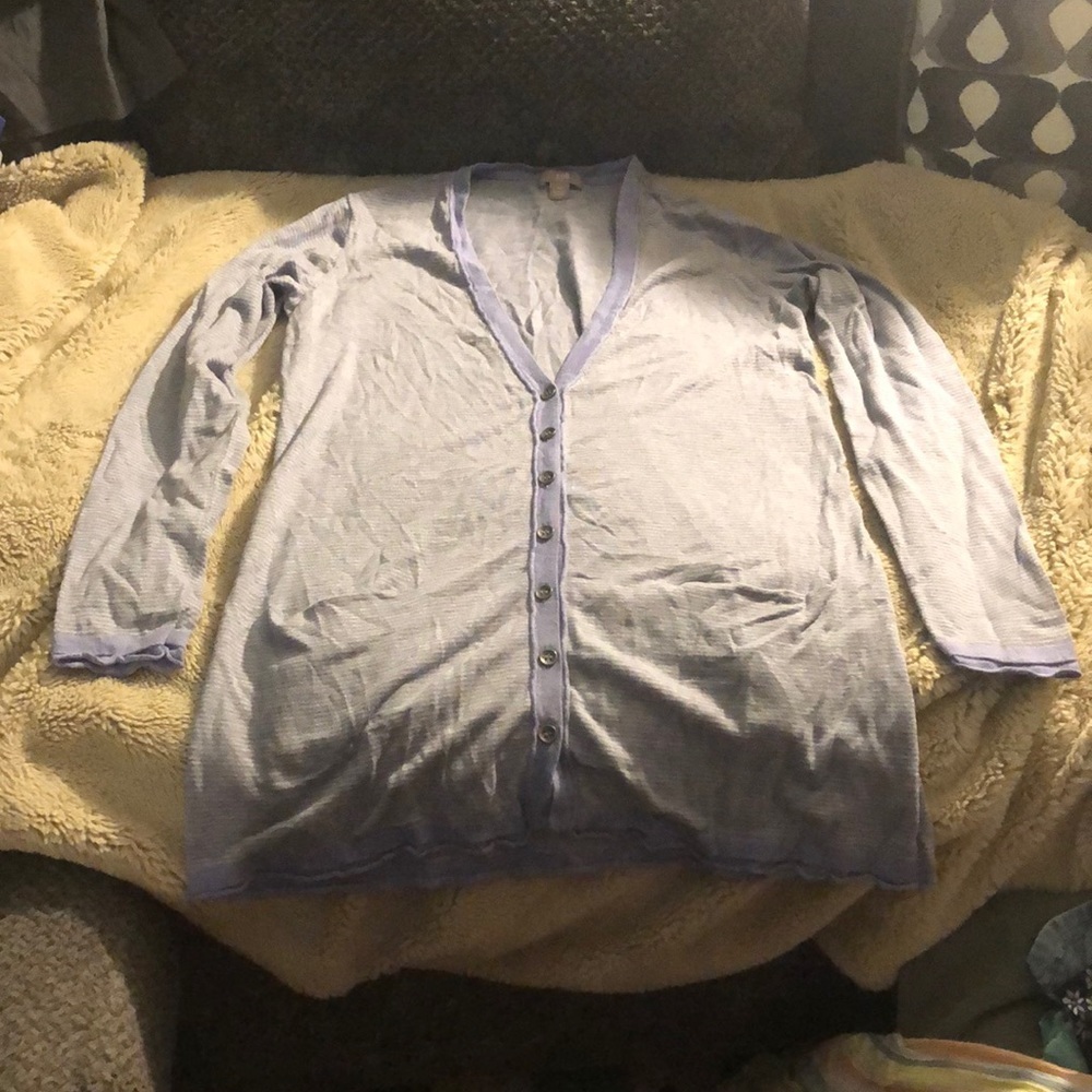 J.Jill Striped Cardigan, size XS